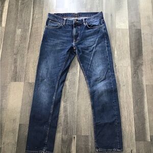 Nudie Jeans Lean Dean troubled sea 33/32